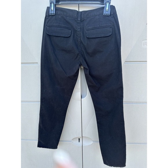 Crippen - Tapered Six Trouser Cropped Pants in Black Sz 25 NWOT - Picture 9 of 14